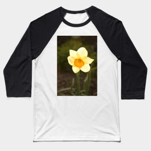 Yellow Daffodil Baseball T-Shirt